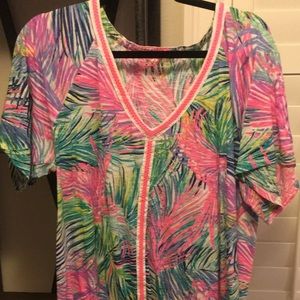Lilly Pulitzer cover up size L